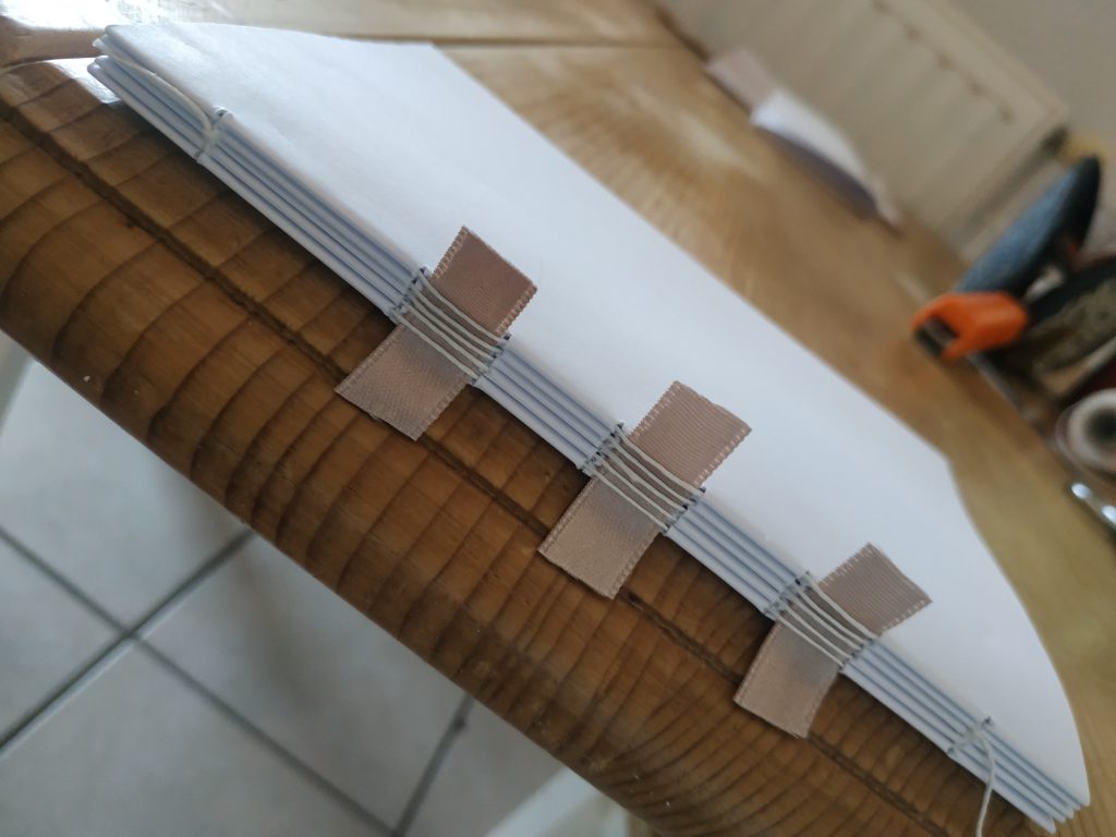 Découpe fabrication carnets