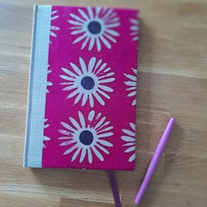 Carnet d'écriture, peinture artisanal Colette